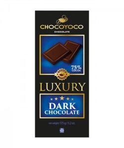 Chocoyoco czekolada 75% gorzka 175g