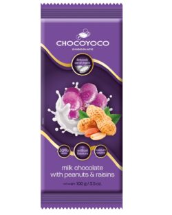 Chocoyoco czekolada mleczna z dodatkami 100g