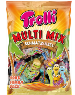 Mix Mini opakowań z Żelkami Trolli Multi Mix 400g