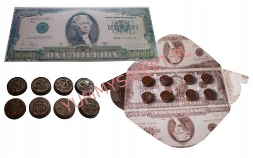 banknot dolar czekoladowy