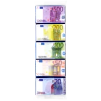 Czekoladki mleczne mini banknoty 5x15g