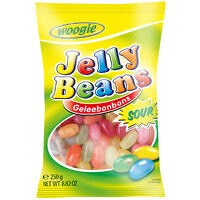 WOOGIE Fasolki Kwaśne Żelki Jelly Beans SOUR 250g