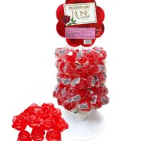 Lizaki czerwone róże na stojaku 60 szt.