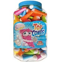 Top Cones Cukierki Rożki Pudrowe 150 szt. Top Candy