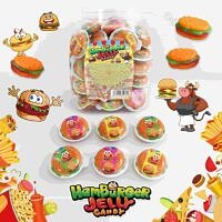 Żelki Hamburgery w Tubie Hamburger Jelly Candy 50 szt.