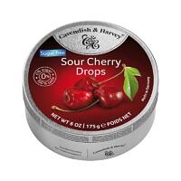 Landrynki Wiśniowe – Kwaśne C&H 175g Sour Cherry Drops Cavendish & Harvey