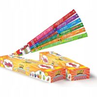 Żelki paski LicoRico mix kwaśne owocowe długie 72 szt 1080g