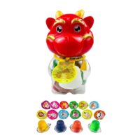 Żelki Galaretki w Skarbonce Smok Dragon Small Jelly Cup 24szt x 15g