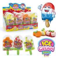 Ice cream Gummy Pop Lizak żelowy lody 12g x 20szt.