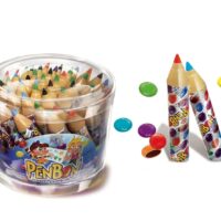 Kredki PENBON z lentilkami i malowankami 50szt. 8g