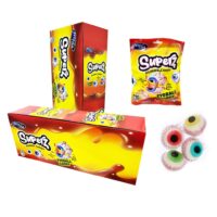 Superz żelki z nadzieniem oczy 72g