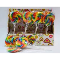 Lizaki Karmelowe Kolorowe 20sztuk 600g