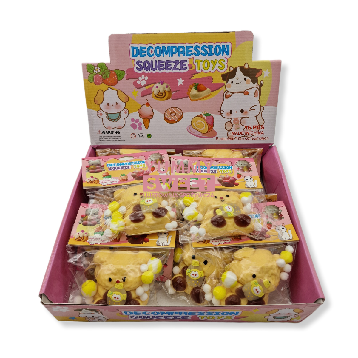 Misie gumowe Gniotki