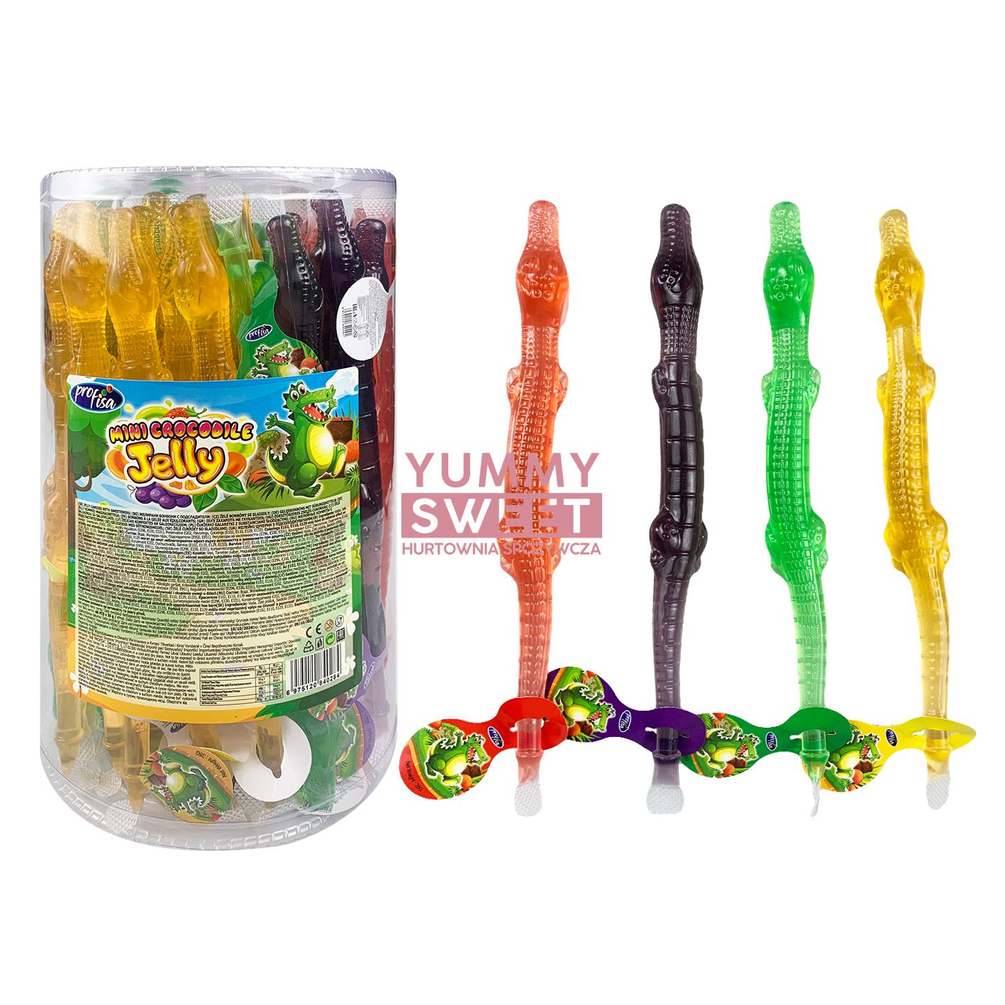 Galaretki krokodyle MINI CROCODILE 35g x 48szt