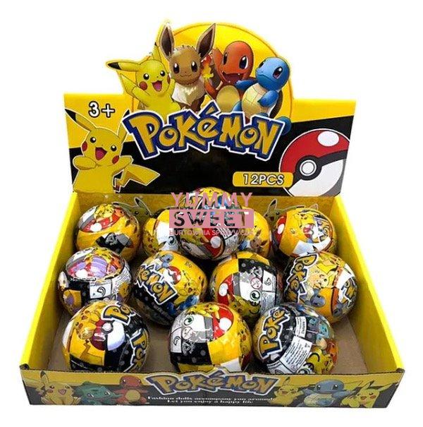 Kula Pokemon z figurkami 12 szt.