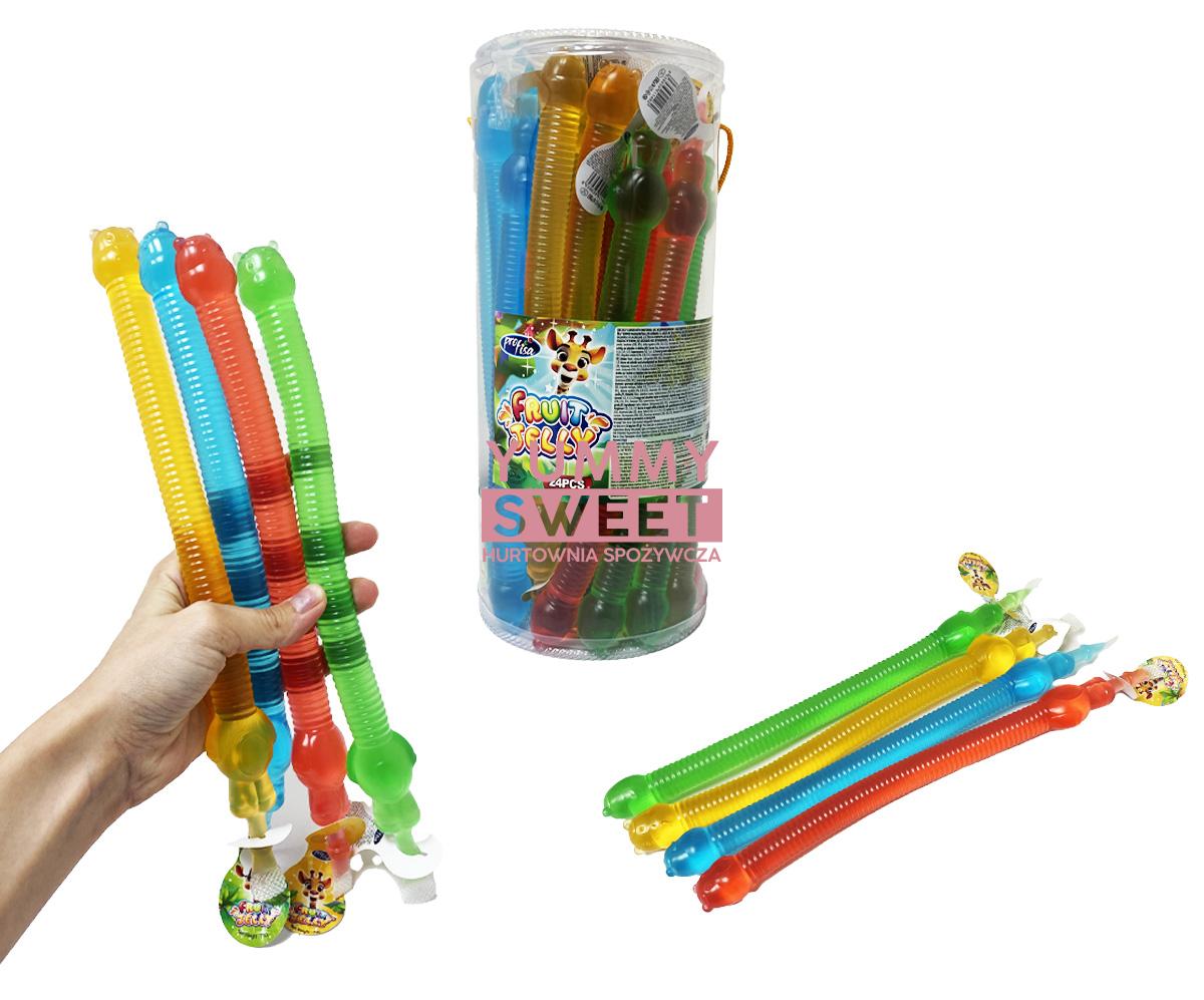 Żelki Galaretki żyrafy Jelly Fruit 24 szt.