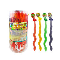 Płynne Galaretki Owocowe Węże MINI SNAKE Jelly 35g x 48szt