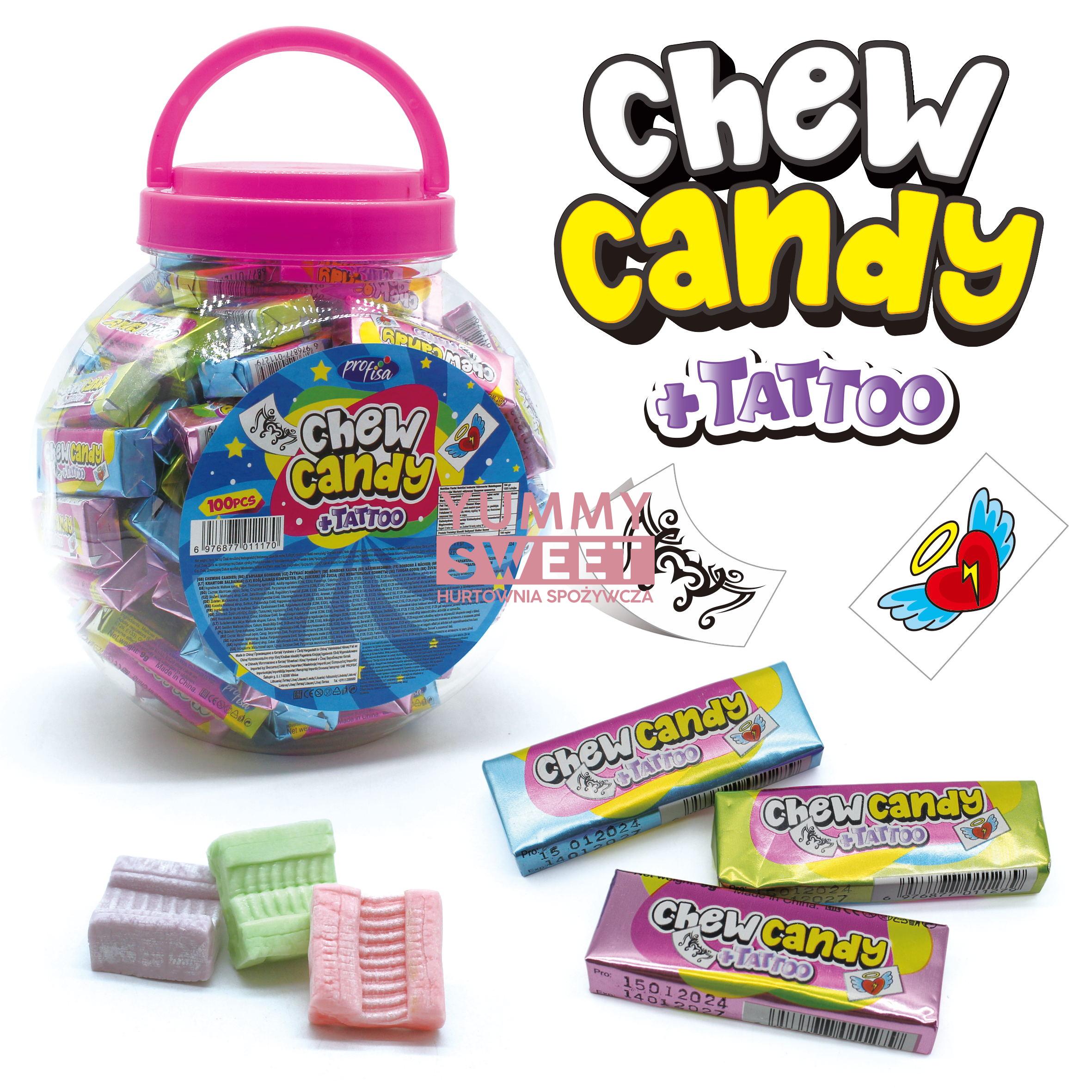 Guma Chew Candy 100 szt