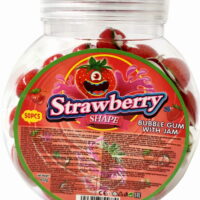 Guma do żucia z soczkiem Truskawka 13g 50 szt.