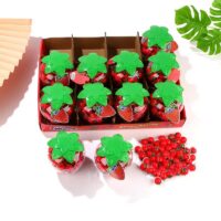 Żelki w Słoiku Truskawka STRAWBERRY Tray 120g