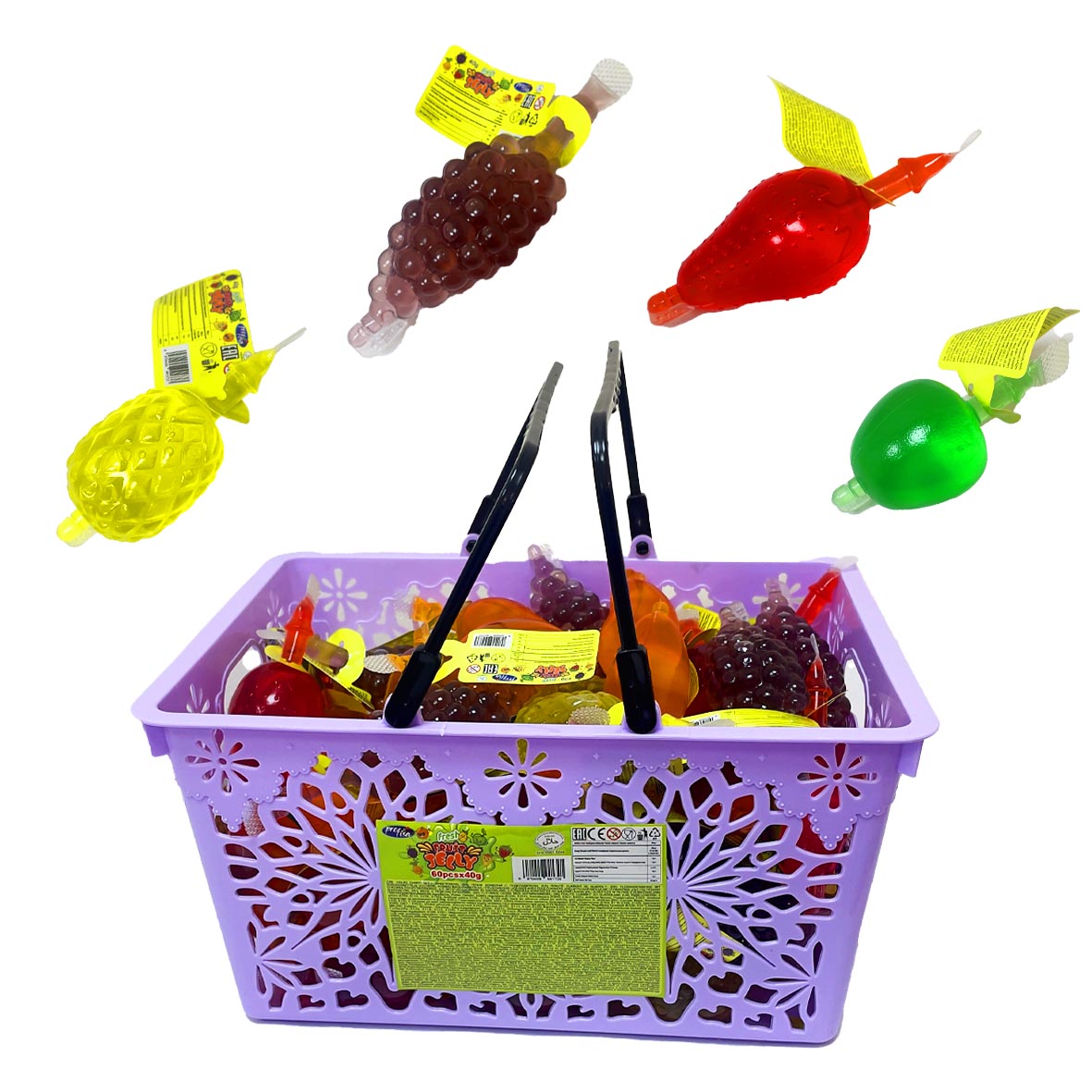Fruit Jelly w koszyczku