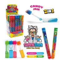 Słodki żel Super Sour Liquid Jam 10g 30 szt.