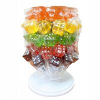 Dice Lollipop Owocowe Lizaki w kształcie kostki do gry 15g x 60 szt