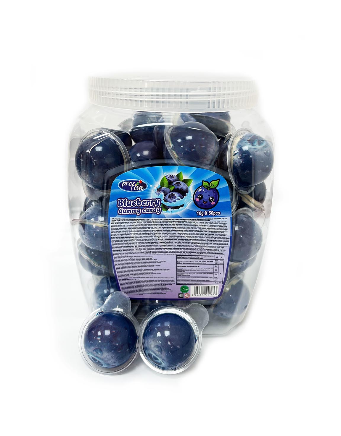 Żelki borówki Blueberry